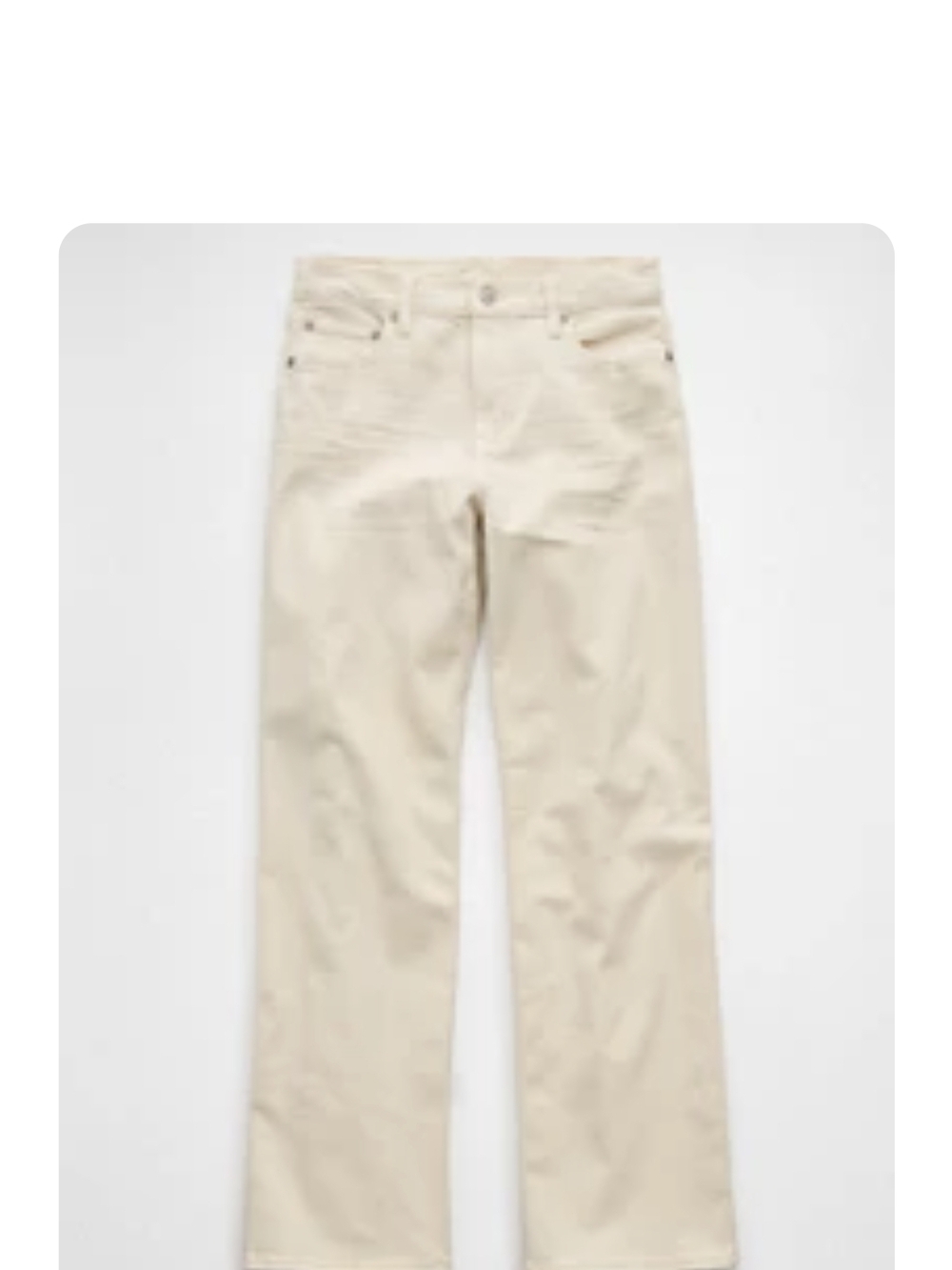 AE Stretch High-Waisted Stovepipe Jean